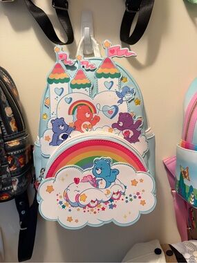 Care Bears Castle Loungefly mini backpack